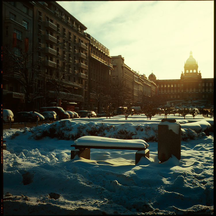 ...jedno ještě zimní, globalně oteplené ráno !