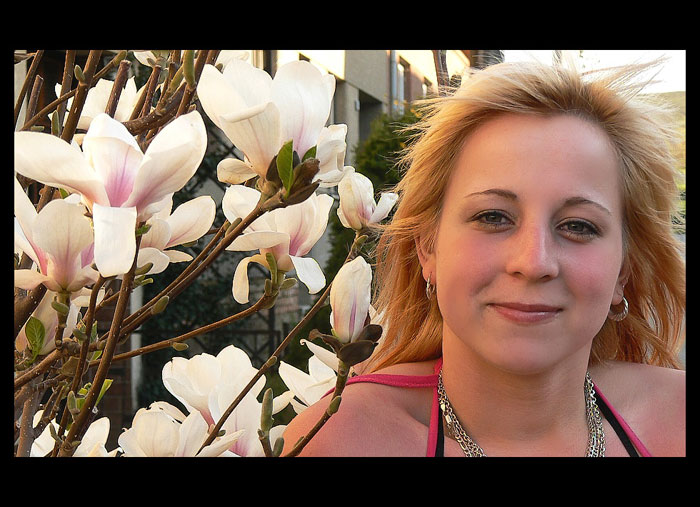 Martinka:)a květinky