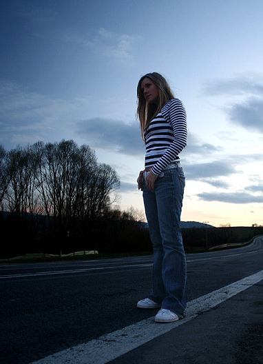 On the road
