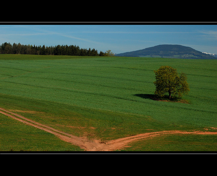 ...krkonošské rozcestí...