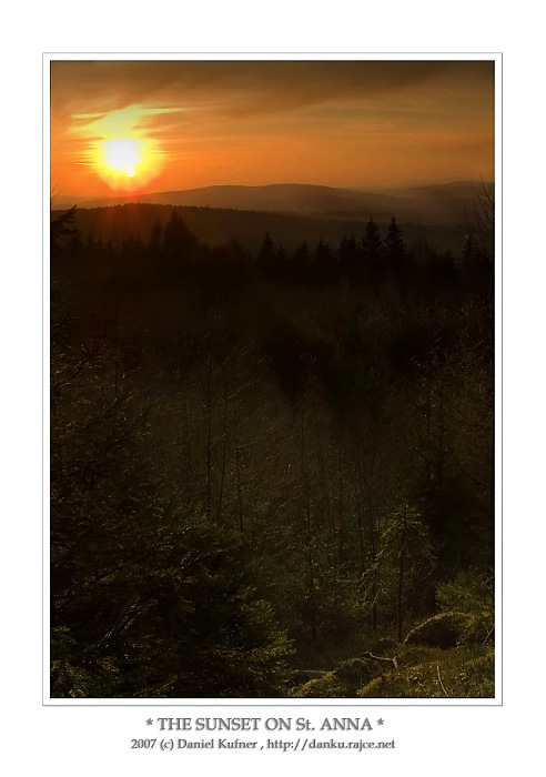 THE SUNSET ON St. ANNA