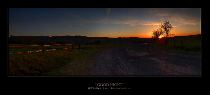 * GOOD NIGHT