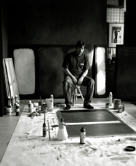 ... autopotrét v atelieru ...