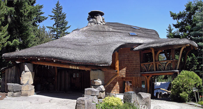 Mushroom house