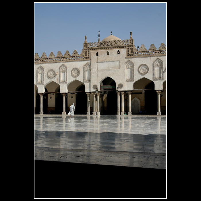 Káhira - mešita Al-Azhar