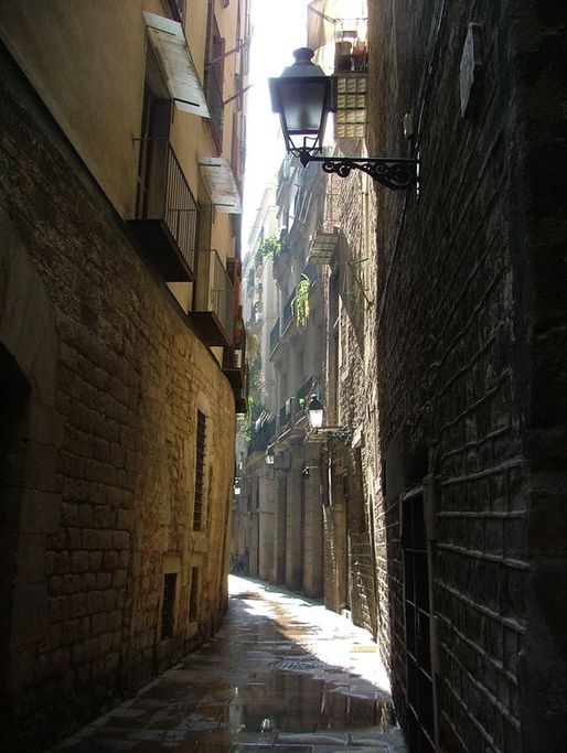 Ráno v Barri Gotic