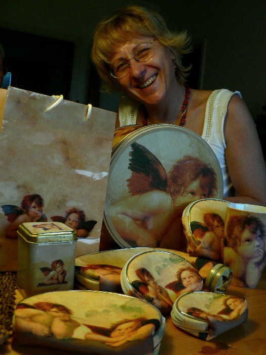 ...maminkina oslava...