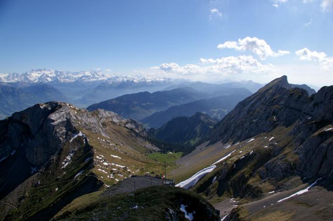 Alpské vrcholky