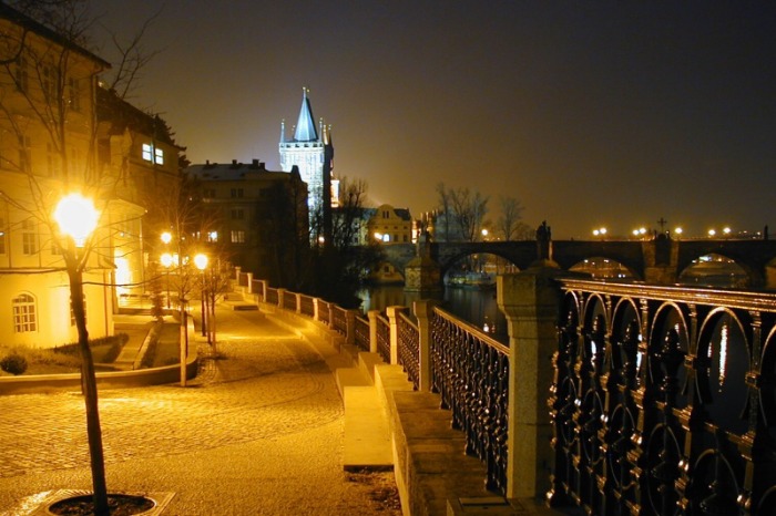 Procházka noční Prahou