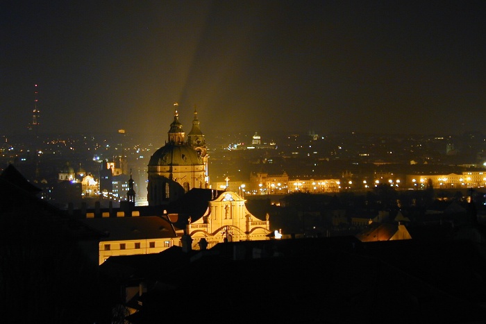 Noční Praha