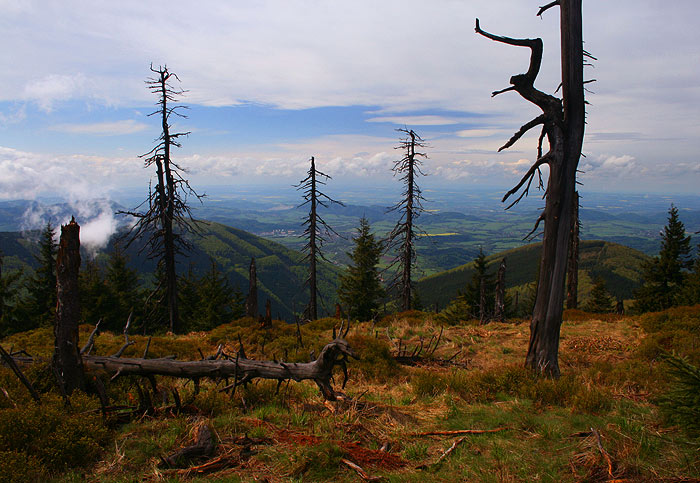 Beskydy z Čertova mlýna