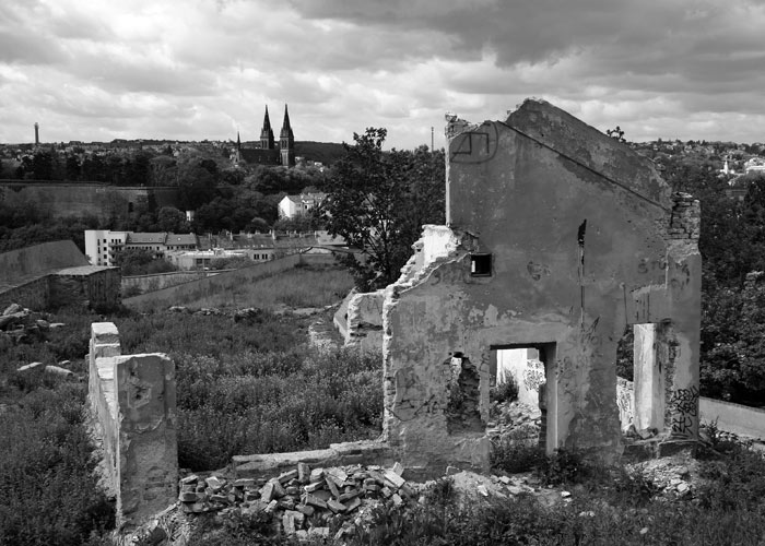 jeden méně známý pohled na pražský Vyšehrad
