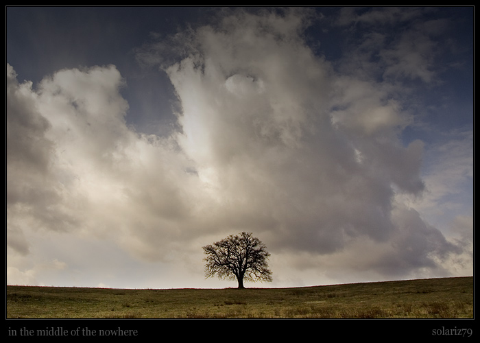 in the middle of nowhere