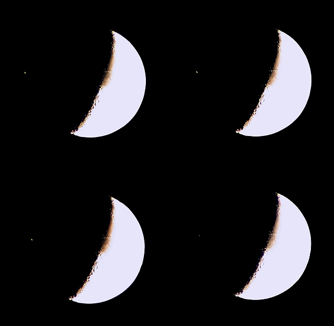 ** Zákryt saturnu měsícem**