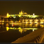 noční Praha