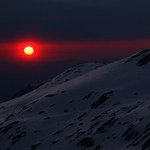 Západ z pohoria Rila