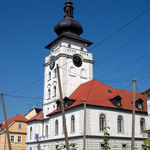 Radnice + nejmenší chmelnička v Žatci