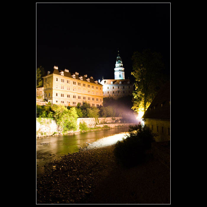 noční Č. Krumlov