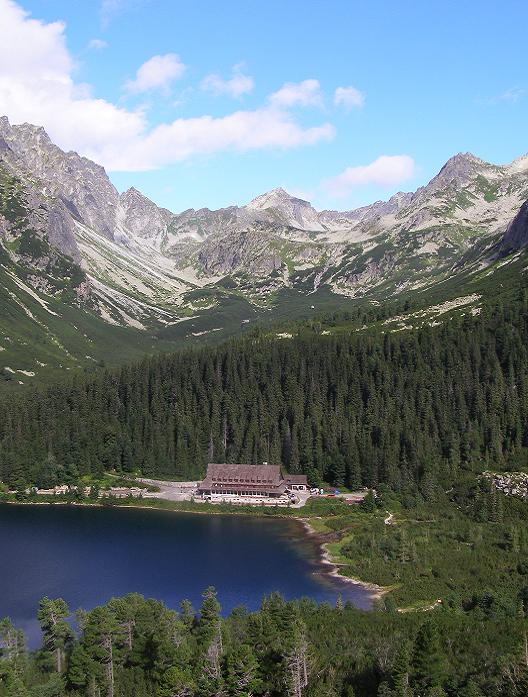 Popradské pleso z magistrály