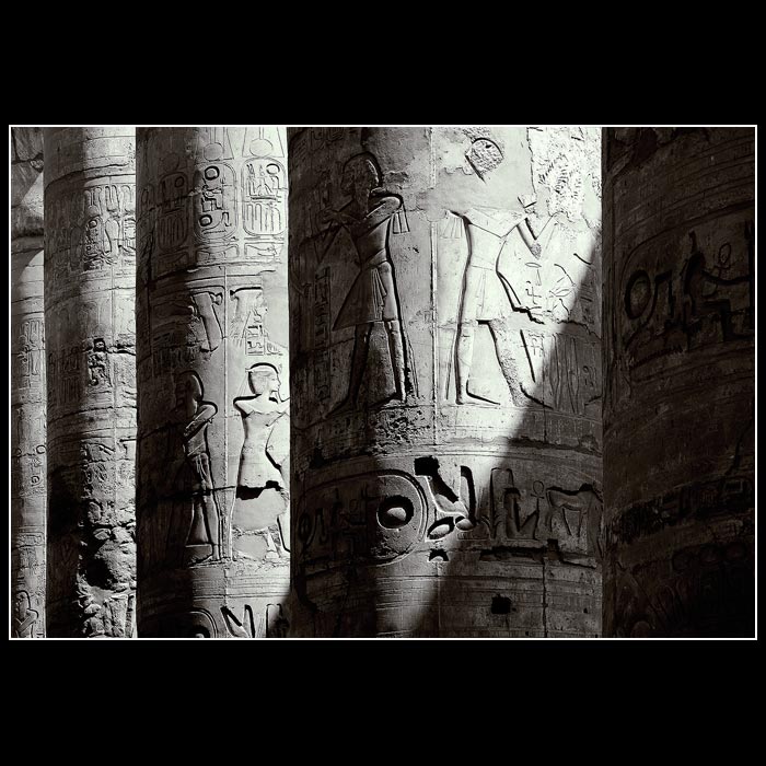 Karnak - sloupová síň