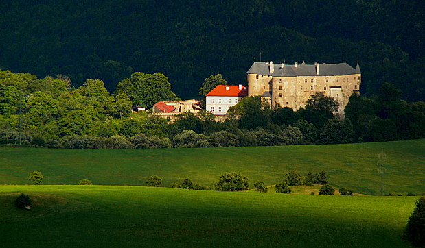 hrad Slovenká Ľubča pri Ban.Bystrici