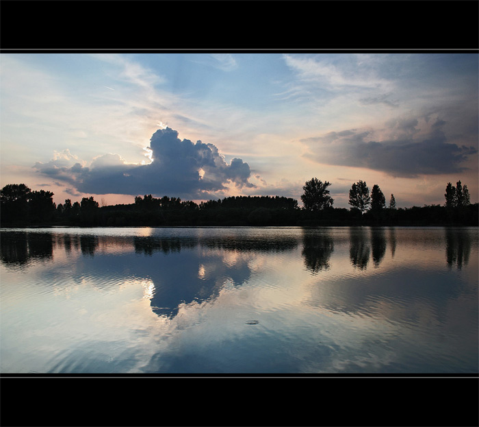 ...podvečer nad jezerem I...