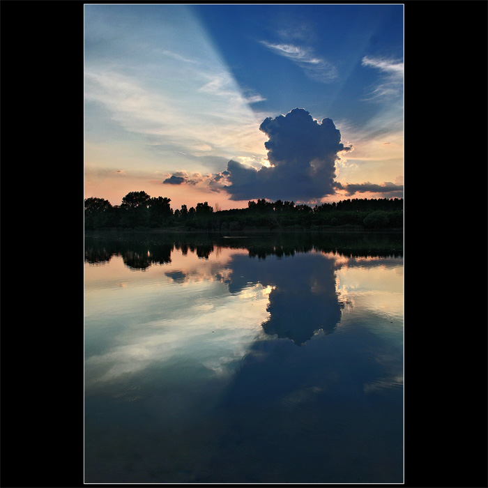 ...podvečer nad jezerem II...