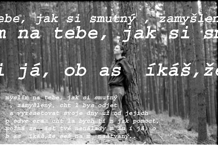 občas říkáš..