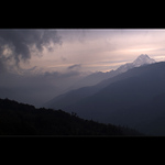 západ nad Daulagirí