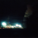 noční cesta vlakem