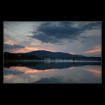 Západ slunce na Olšině