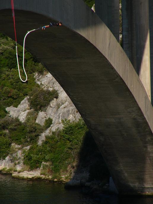 BungeeJumping v Chorvatsku