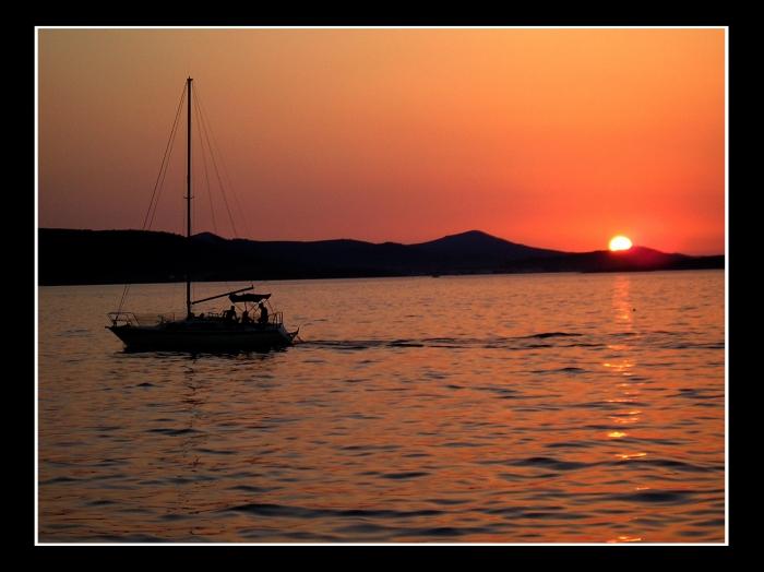 Sunset in Croatia