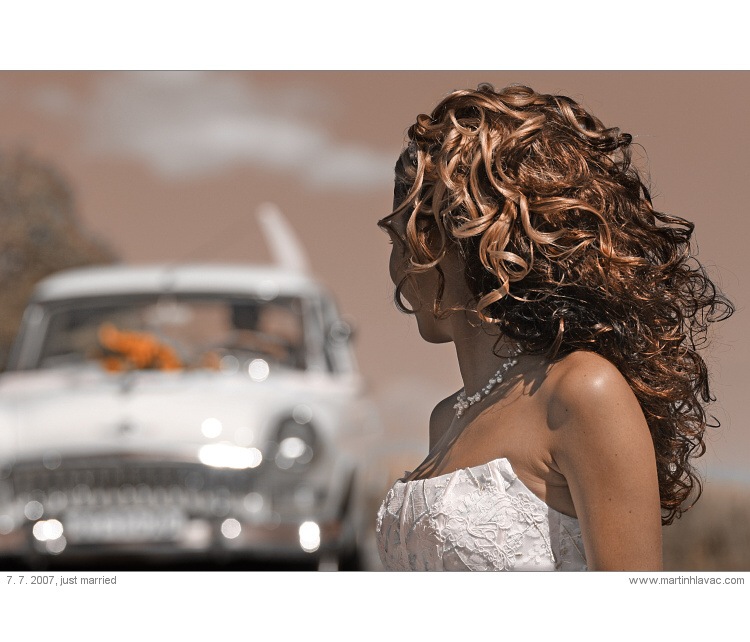 7. 7. 2007,  just married