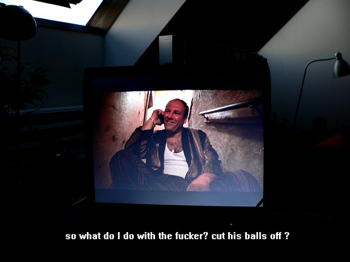 tony soprano's late afternoon show