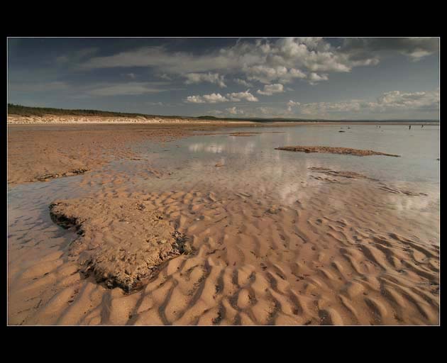 Burghead beach
