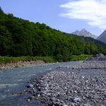 Letní horská řeka...