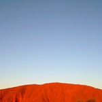 Uluru In The Sunset