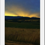 Večerní pohled k Pradědu