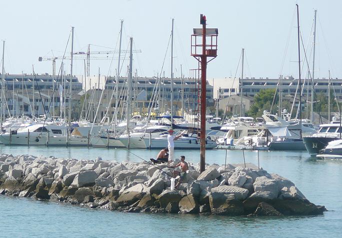 lignano u přístavu darsena