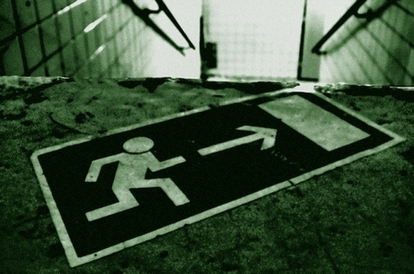 Exit to survive!