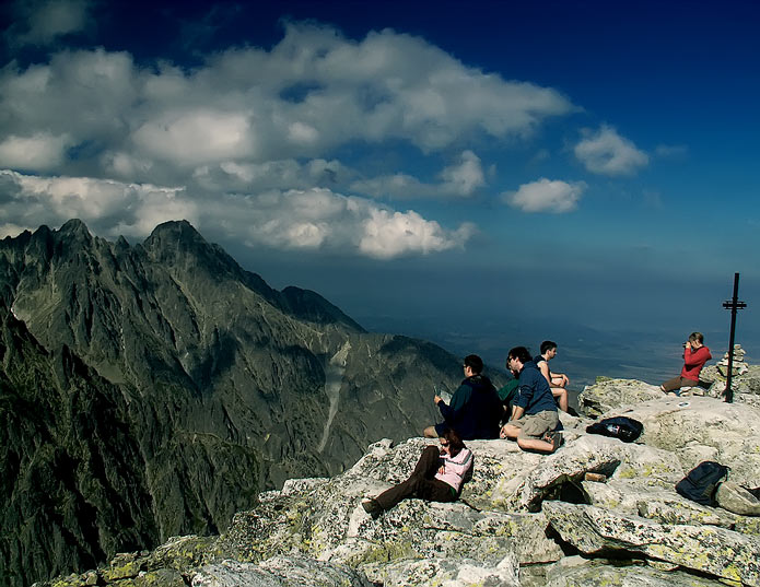 Vysoké Tatry_Pohoda na vrcholu