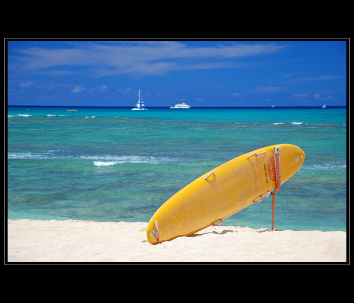 Hawaii-Surf pobrezni hlidky