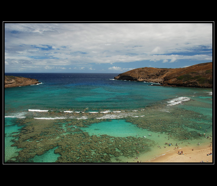 Hawaii - zatoka Hanauma Bay