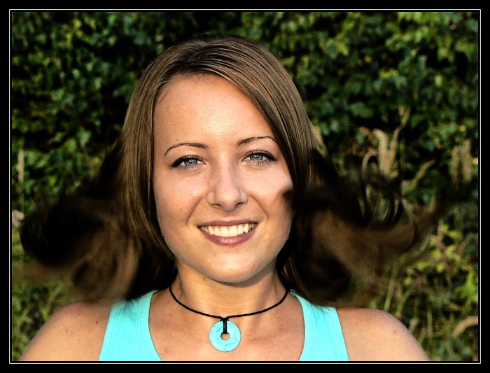 Úsměv i ve vlasech