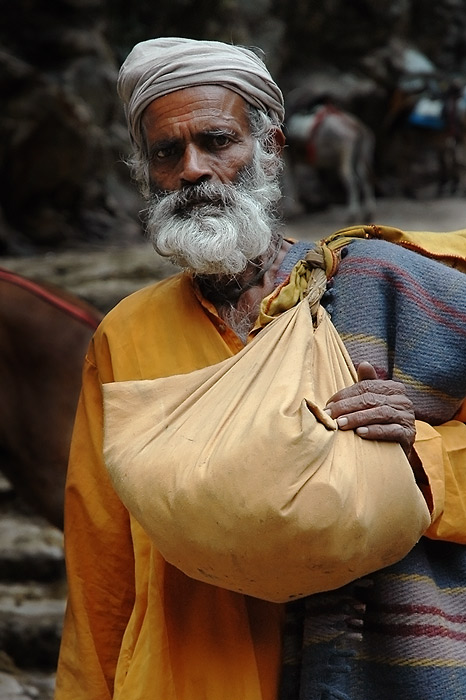 poutnik z Kedarnathu