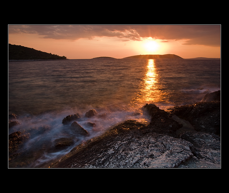 Večerní nálada u moře