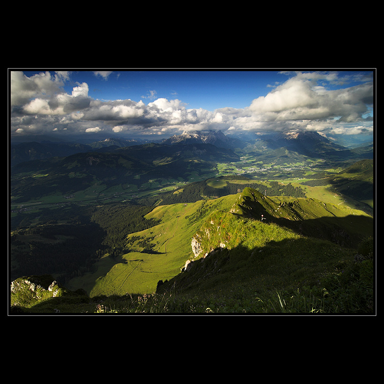 Podvečerní Steinplatte...