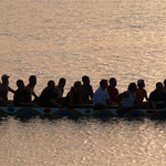 trénik  dračí lodě na mis.CR v O.N.Ves