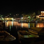 Panorama rybářské vesnice - Maslinica, ostrov Šolta, HR